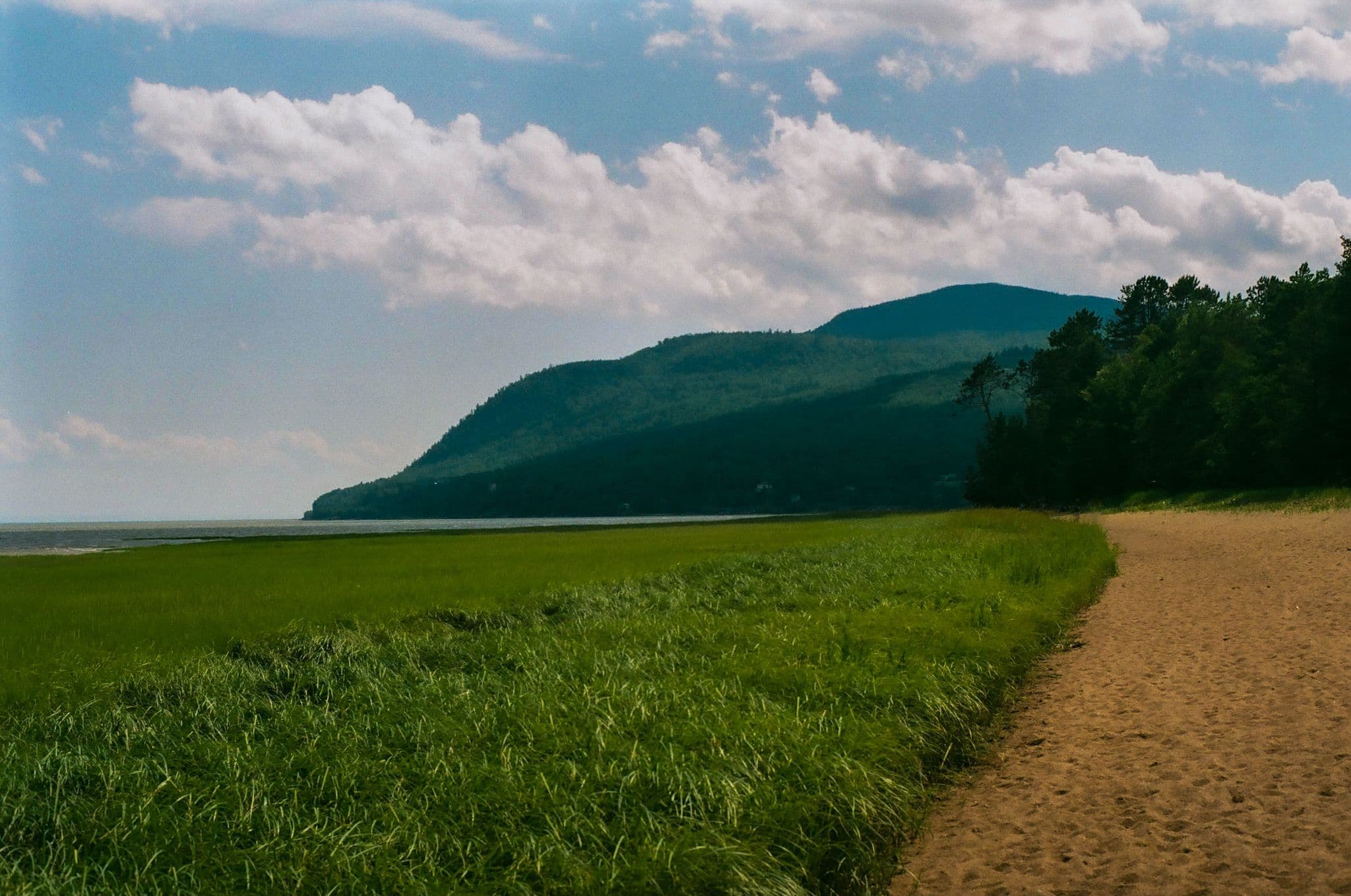 country side by the ocean